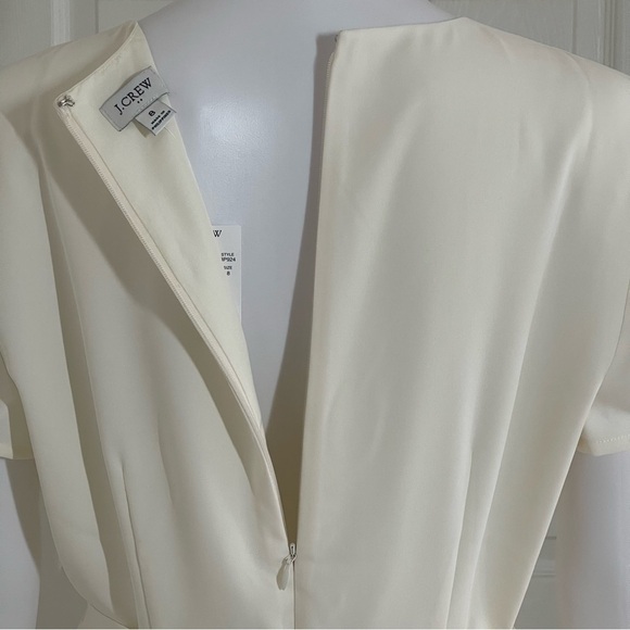 J.Crew Short-sleeve belted suiting dress size 8 - Picture 11 of 12